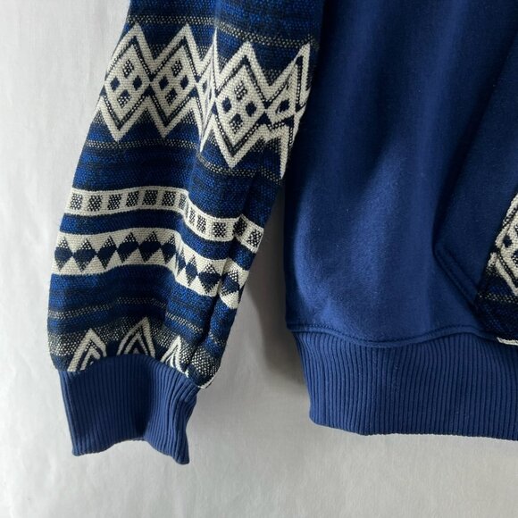Dallas Cowboys Vigor Hoodie Men XL Geometric Pullover Southwestern Sporty Blue - Picture 6 of 15